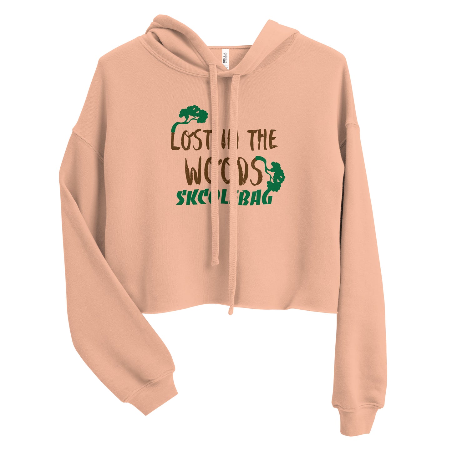 Lost in the Woods Crop Hoodie