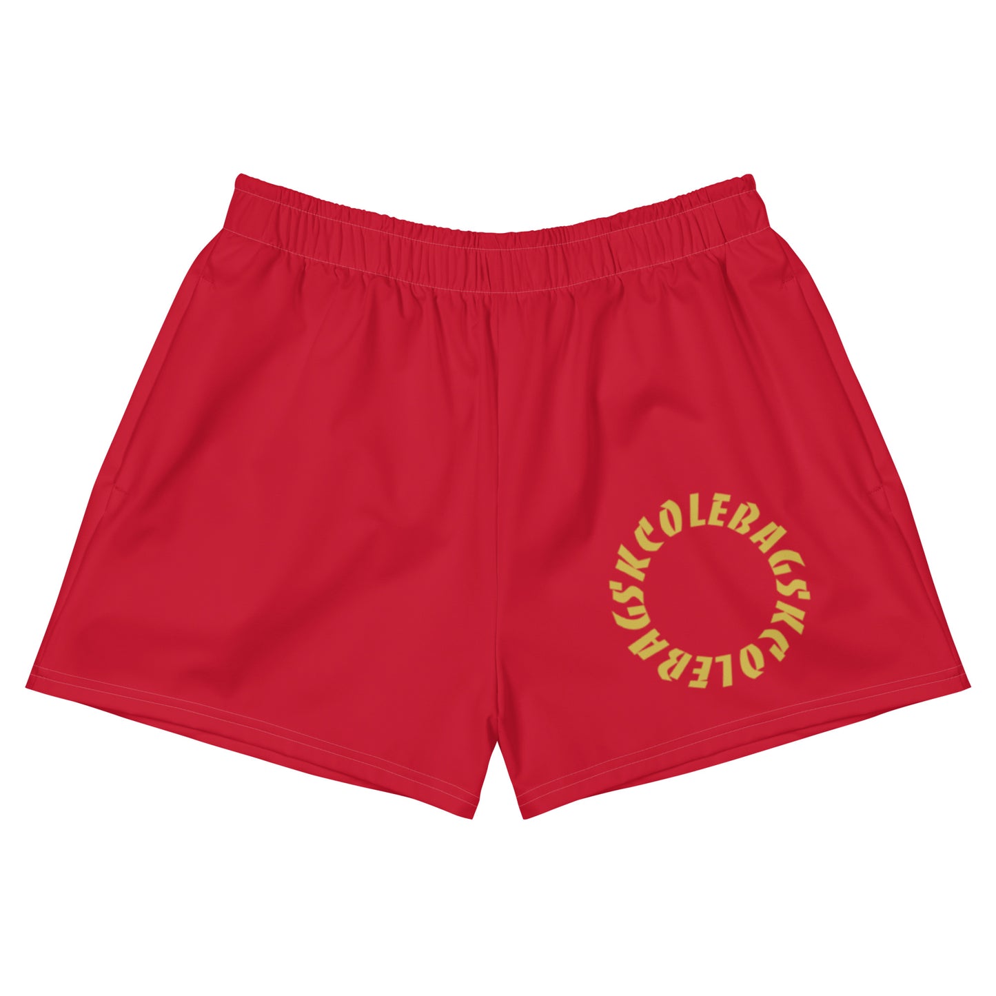 SKCOLEBAG Women’s Athletic Shorts (Gold Edition)