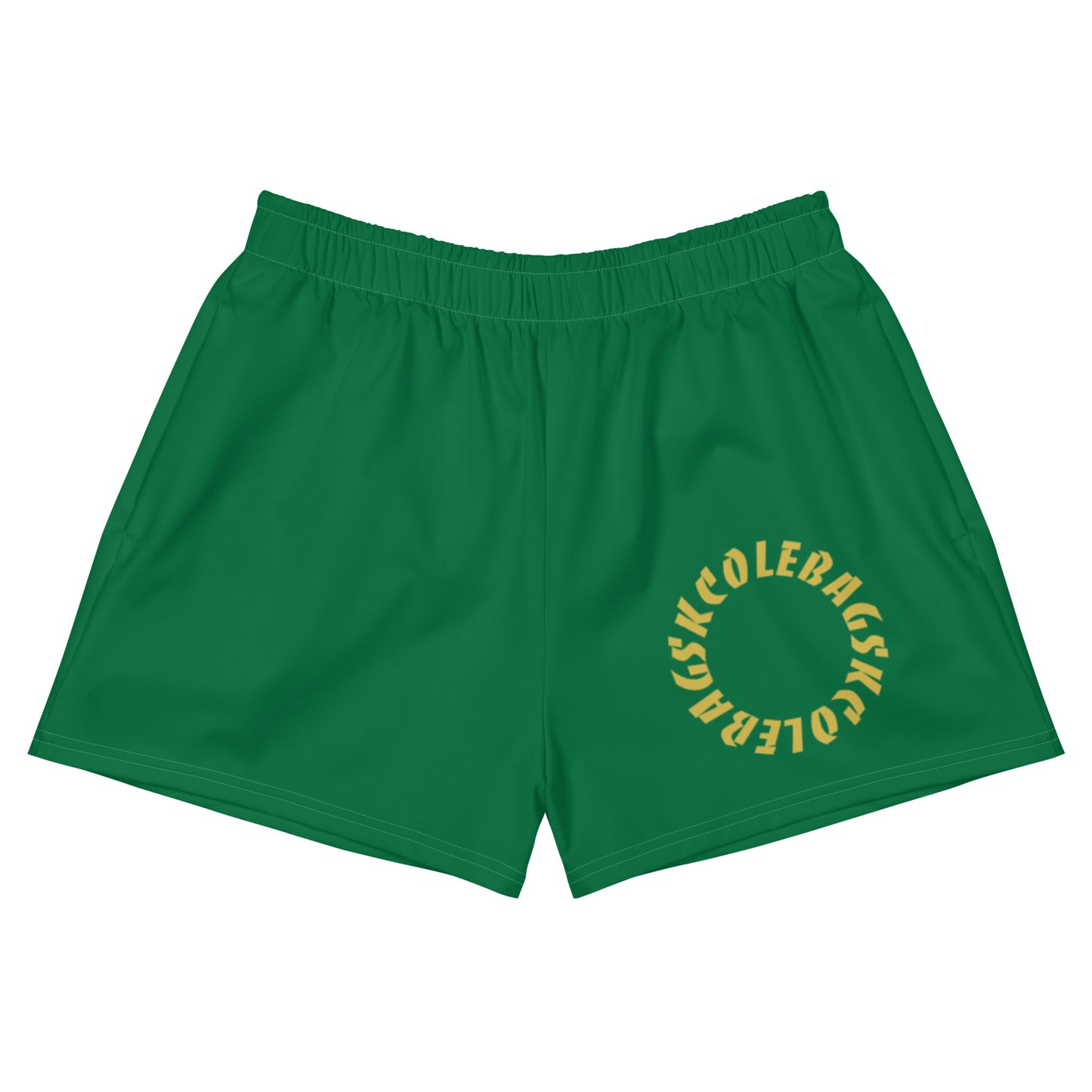 SKCOLEBAG Women’s Athletic Shorts (Gold Edition)
