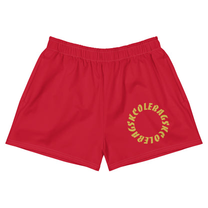 SKCOLEBAG Women’s Athletic Shorts (Gold Edition)