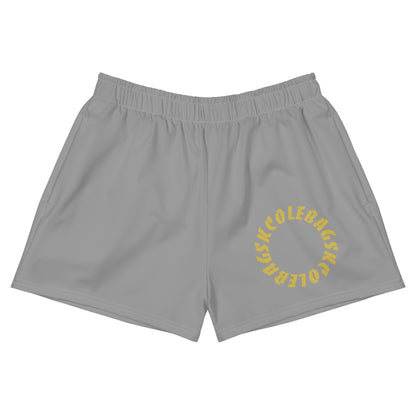 SKCOLEBAG Women’s Athletic Shorts (Gold Edition)