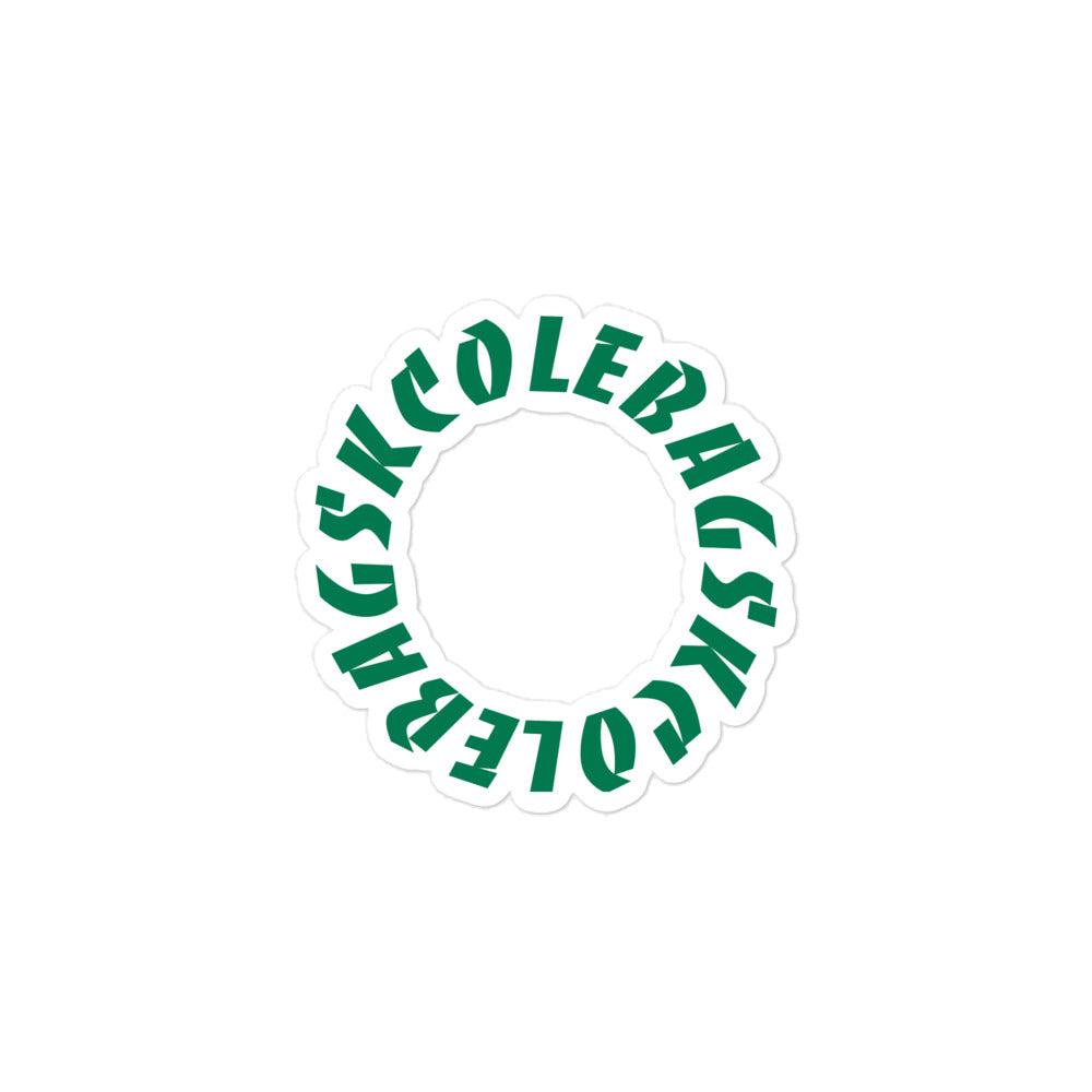 SKCOLEBAG Bubble-free stickers