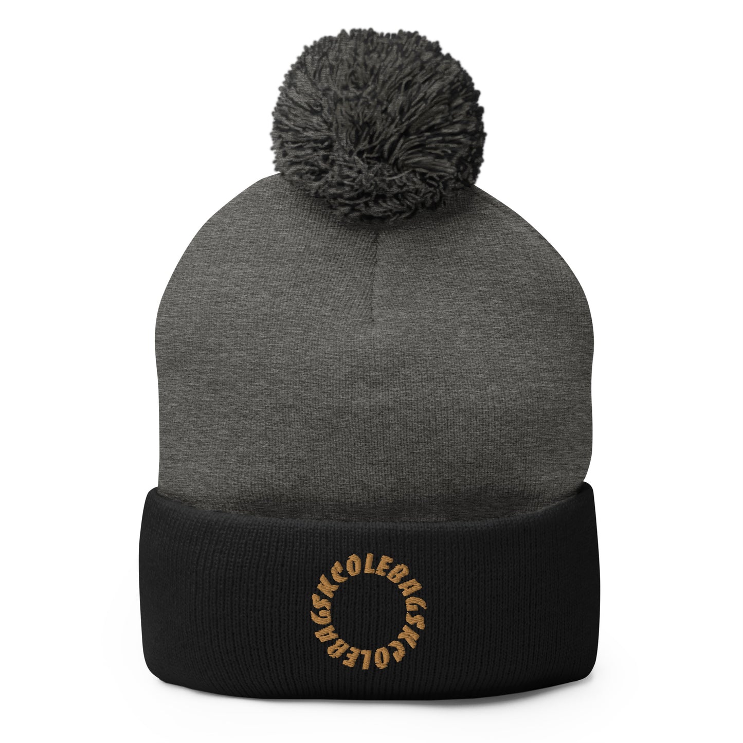 SKCOLEBAG Pom-Pom Beanie (Gold Edition)