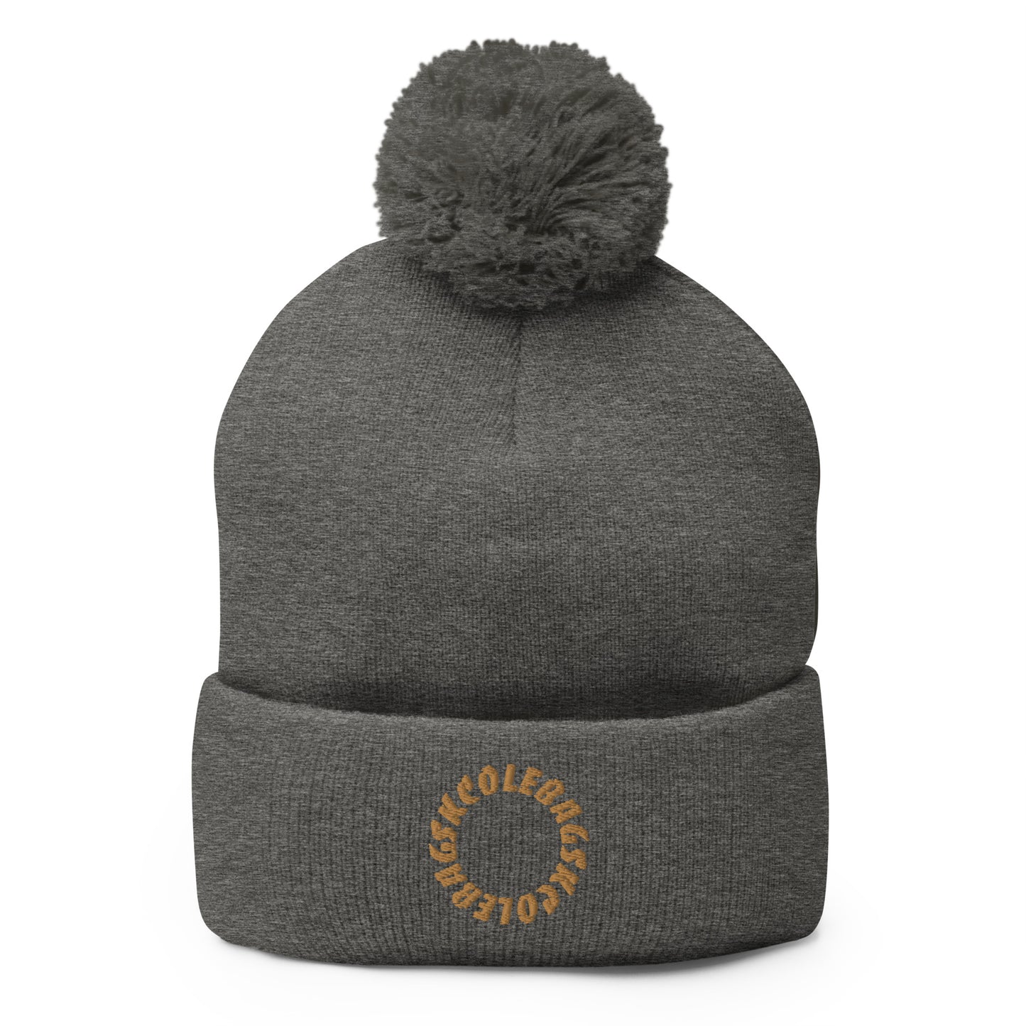 SKCOLEBAG Pom-Pom Beanie (Gold Edition)