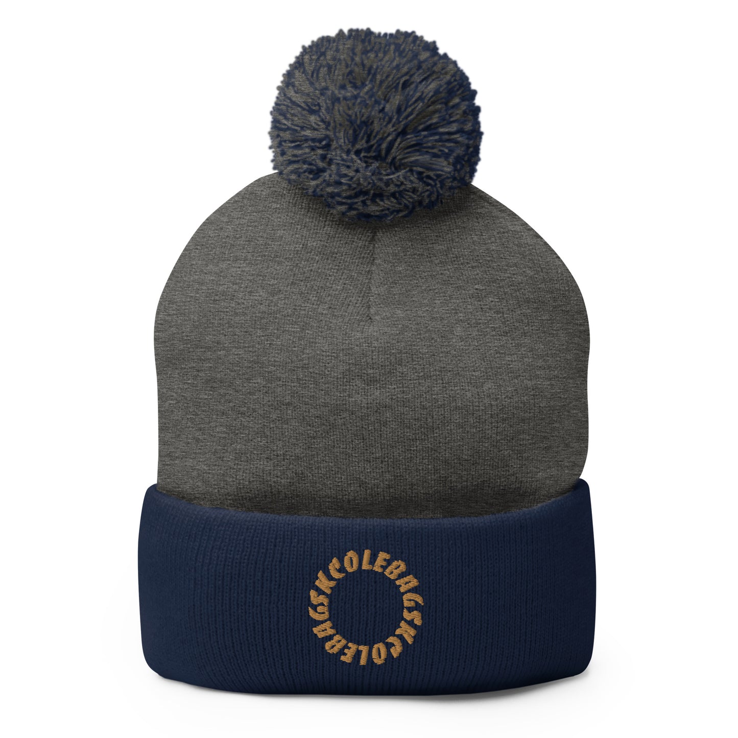 SKCOLEBAG Pom-Pom Beanie (Gold Edition)