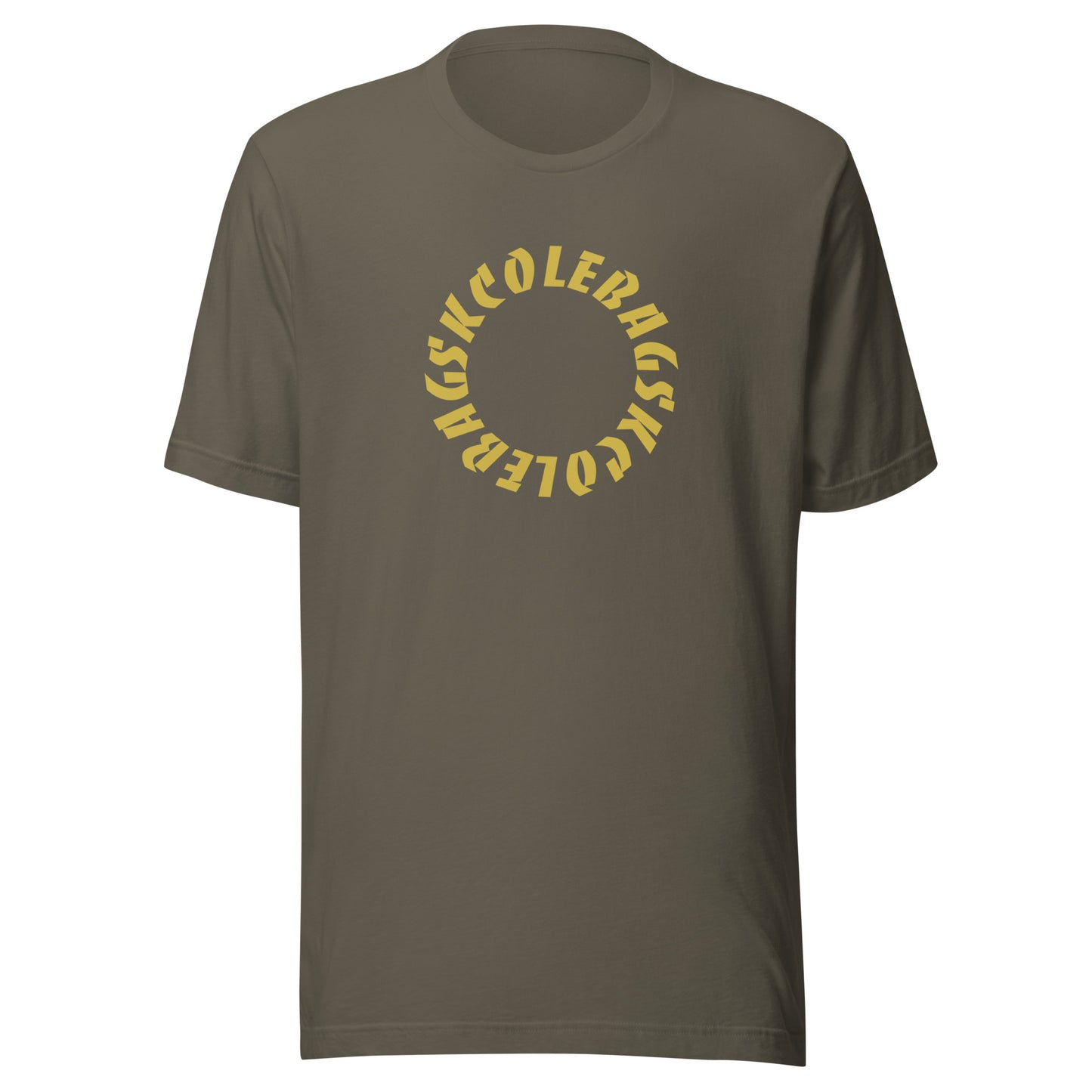 SKCOLEBAG t-shirt (Gold Edition)
