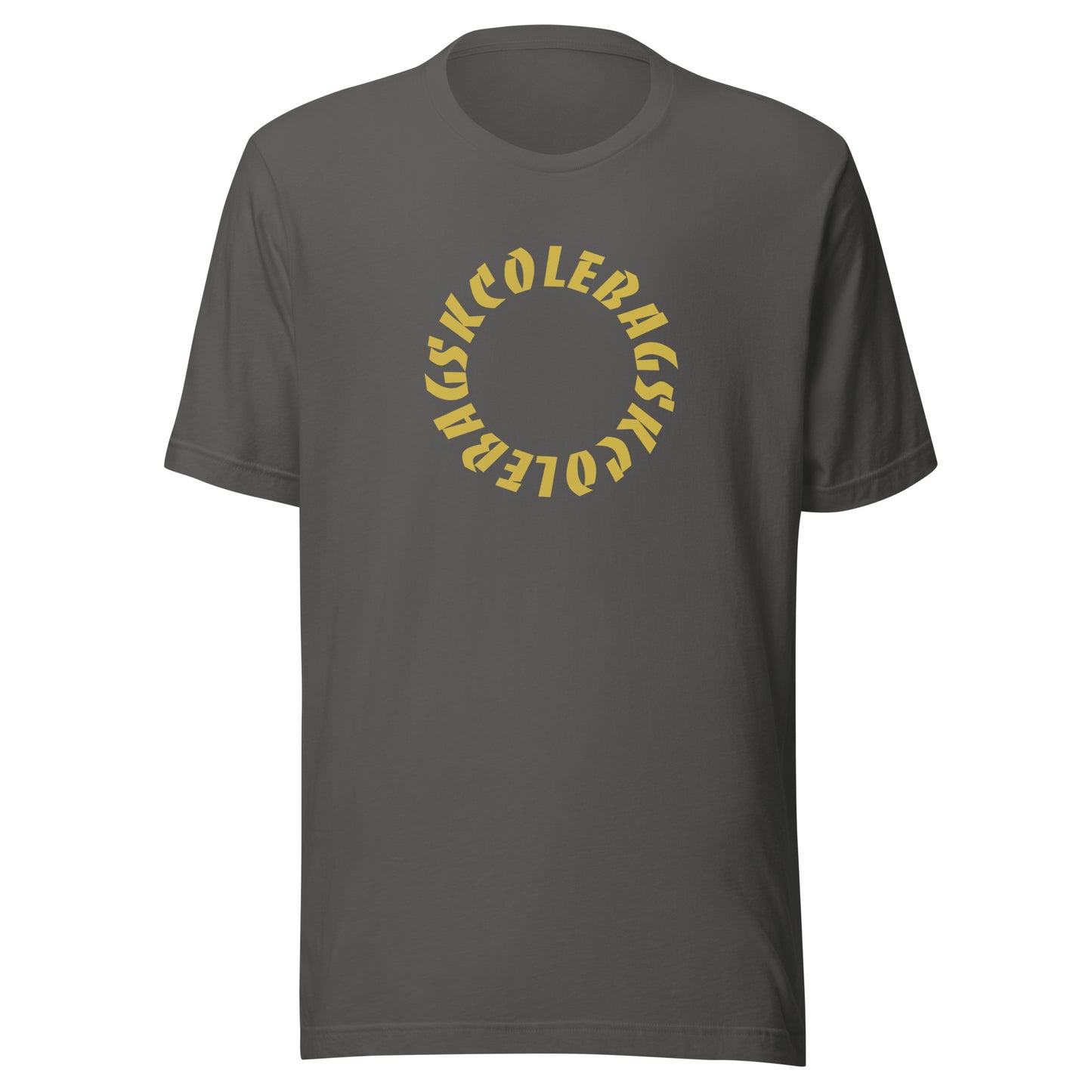 SKCOLEBAG t-shirt (Gold Edition)