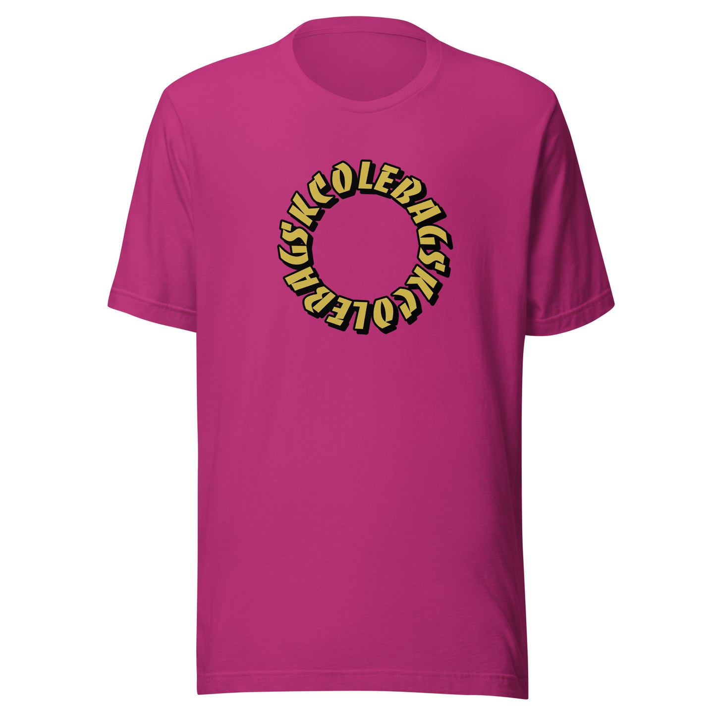 3D SKCOLEBAG t-shirt (Gold-Edition)