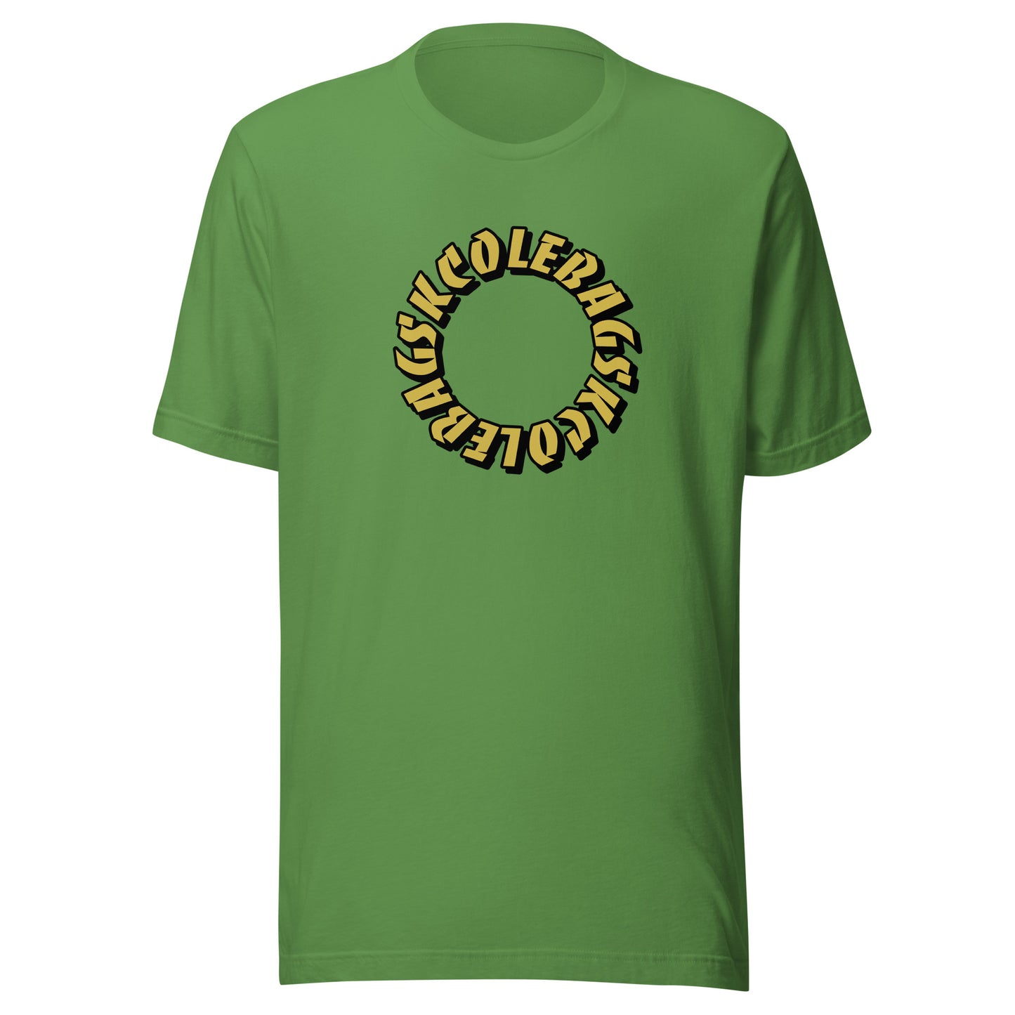 3D SKCOLEBAG t-shirt (Gold-Edition)