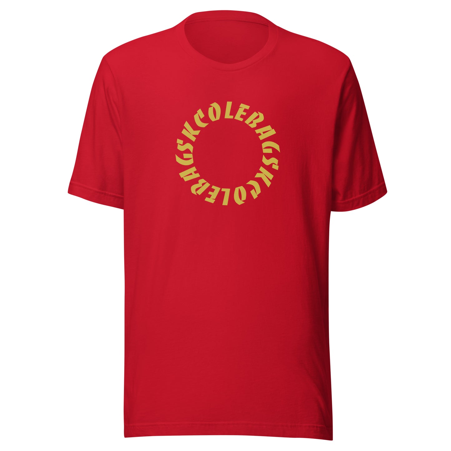 SKCOLEBAG t-shirt (Gold Edition)