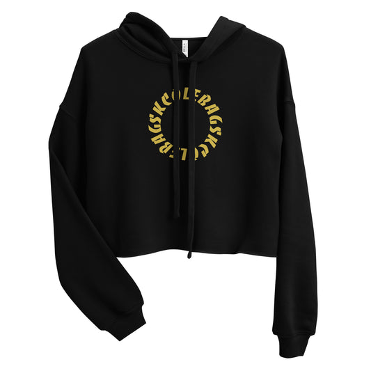 SKCOLEBAG Crop Hoodie (Gold Edition)