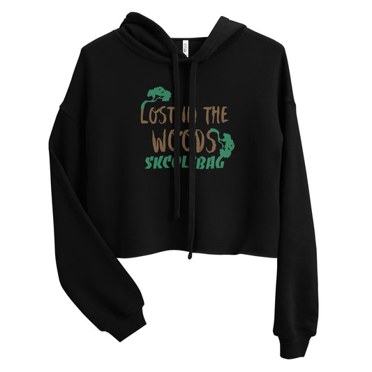 Lost in the Woods Crop Hoodie