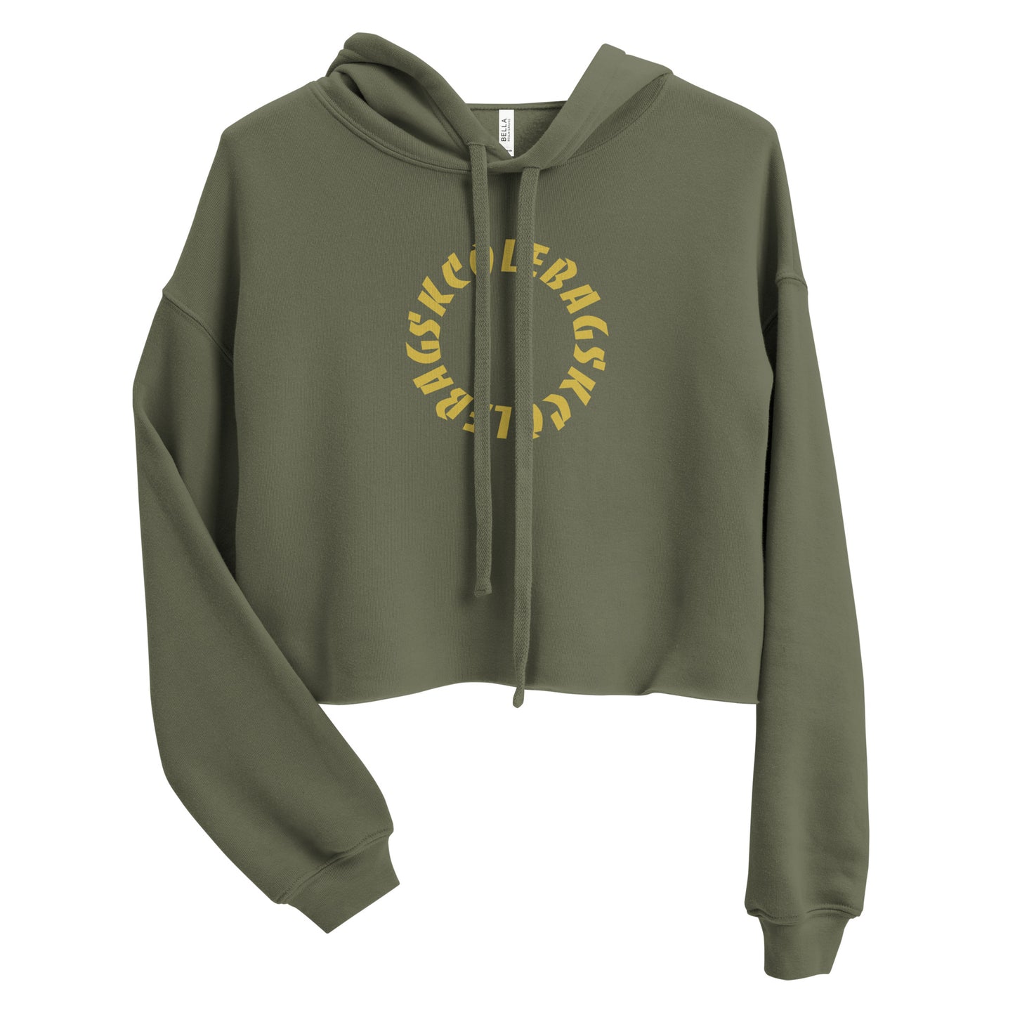 SKCOLEBAG Crop Hoodie (Gold Edition)