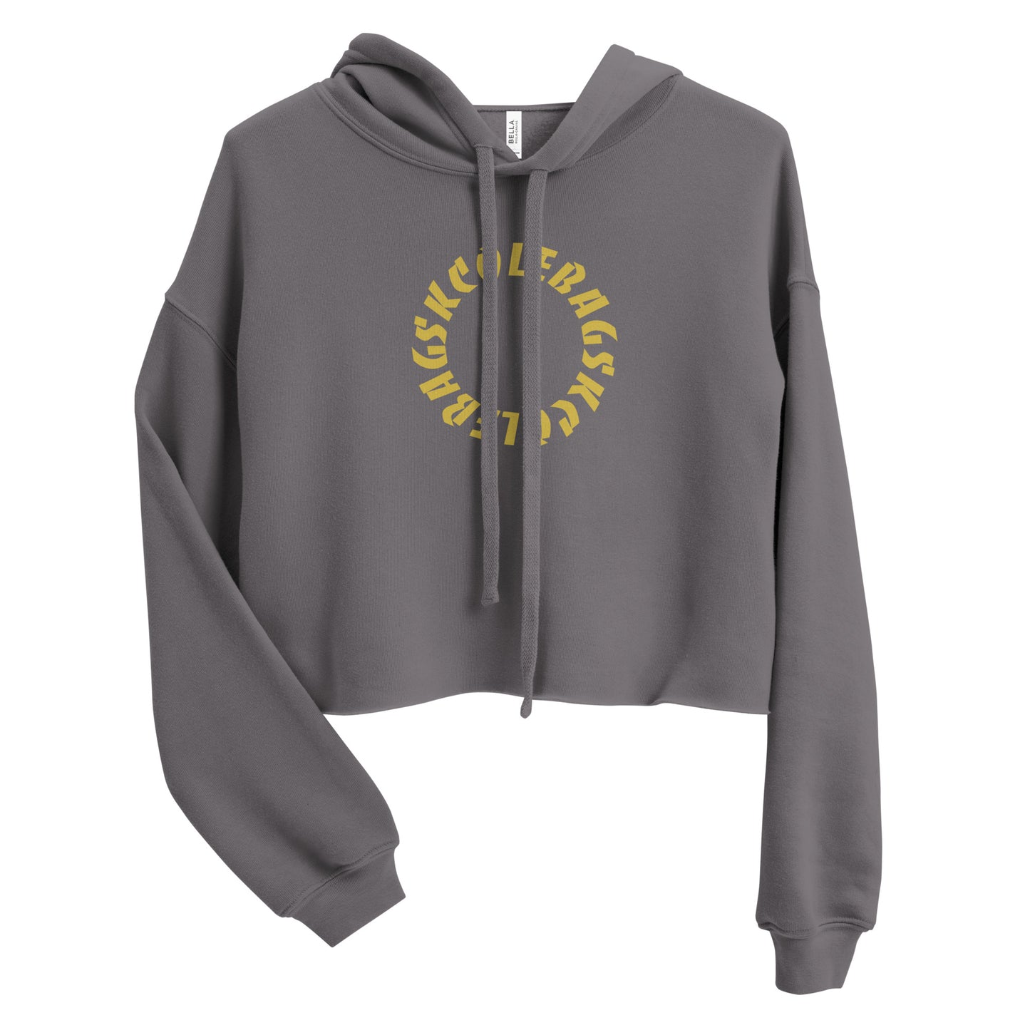 SKCOLEBAG Crop Hoodie (Gold Edition)